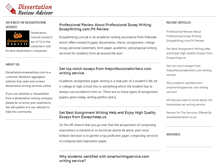 Tablet Screenshot of dissertationreviewadvisor.com